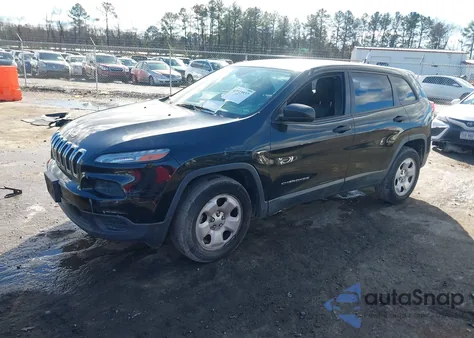 2014 Jeep Cherokee Sport from USA, damaged, VIN 1C4PJMAB3EW220062